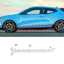 Genuine Side Skirts Molding Body Kit Trim LH for Hyundai Veloster N 2019-2020