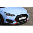 Genuine Full Carbon Front Skirt / Front Bumper Garnish for Hyundai Veloster N