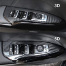 New Interior Carbon Trim Sticker Window Switch for Kia Optima K5 2020 4PCS Set