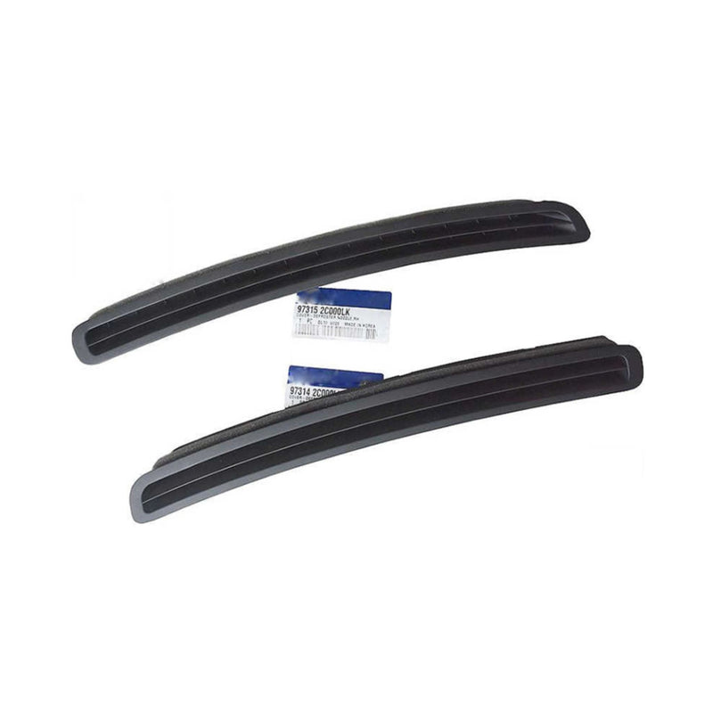 Nueva cubierta de boquilla de DESCONGELADOR OEM 2 PCS LH / RH para Hyundai TIBURON COUPE 2003-2008 