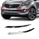 OEM Chrome Front Bumper Side Garnish Molding LH+RH 2p for Kia Sportage 2011-2016