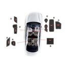 Mayton Interior Anti-Noise Pad Non-Slip Luminous Line 13p Set for Kia EV6 2022