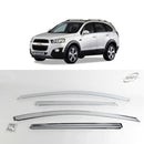 Chrome Window Vent Visor Rain Guard 4PCS K662 for GM Chevrolet Captiva 2006-2017