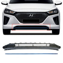 Genuine Front Bumper Lower Grille + Blue Molding Set for Hyundai Ioniq 17-19