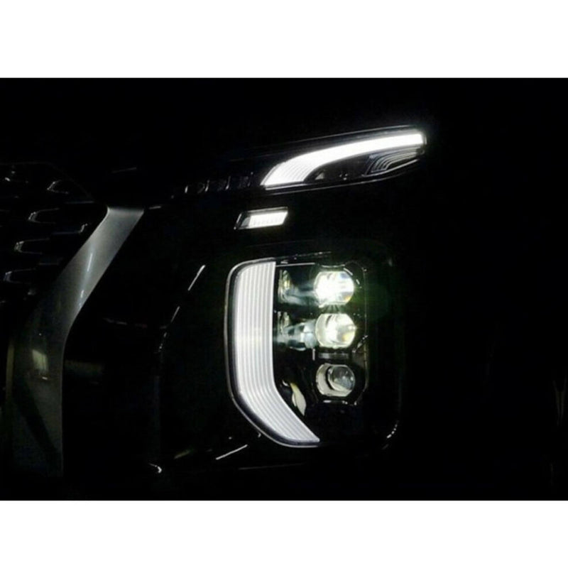 OEM LED DRL Head Lights Lamp Set 92101S8100 for Hyundai Palisade 2020-2022