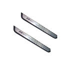 Genuine N Logo Metal Step Door Scuff Plate Trim LH+RH K9858AP010 / K9858AP020 Set for Hyundai Veloster N