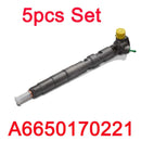 Delphi CRDI Fuel Diesel Injector 5pcs A6650170221 for Ssangyong Rexton EURO 4