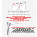 New Interior Carbon Trim Sticker B Pillar for Hyundai Palisade 2019+ (8 Pcs Set)