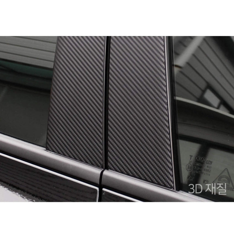 New Interior Carbon Trim Sticker Decal B Pillar for Kia Optima K5 2020+