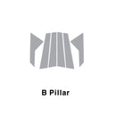 New Interior Carbon Trim Sticker Decal B Pillar for Kia Optima K5 2020+