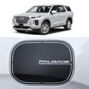New Interior Carbon Trim Sticker Decal Fuel Cover for Hyundai Palisade 2019+