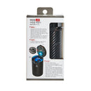 Bullsone Solar Charging LED Car Ashtray with Lid Cup Holder Smoke Remover