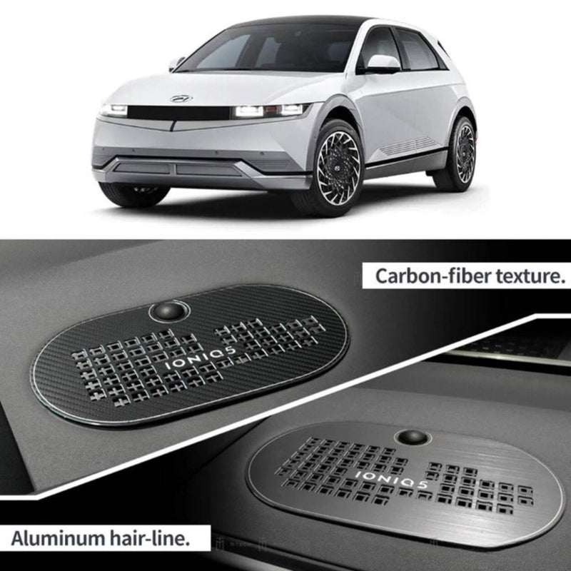 New Interior Dashboard Speaker Aluminum Molding Anti-Scratch for Hyundai Ioniq5