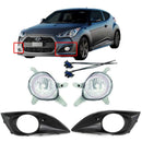 Nueva luz antiniebla genuina OEM LH + RH 6p Set para Hyundai Veloster Turbo 2013-2016