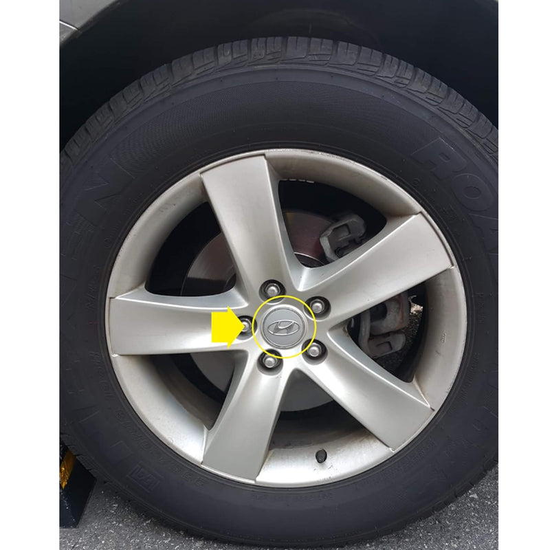Tapacubos de rueda genuina 17" Oem 529602S250 4 piezas para Hyundai Elantra Tucson 10-17