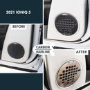 New Interior Decal Speaker Aluminum Molding Anti-Scratch for Hyundai Ioniq5 2022