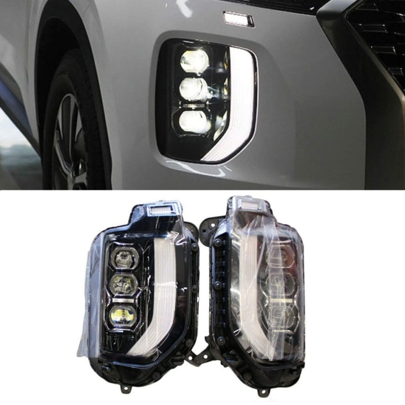 Juego de lámparas de luces delanteras OEM LED DRL 92101S8100 para Hyundai Palisade 2020-2022