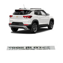 Placa de identificación genuina 'Trailblazer' con letras plateadas 42764314 para Chevrolet Trailblazer