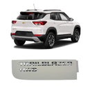 Genuine GM 'Trailblazer' AWD Letras Placa de identificación plateada 42764316 para Chevrolet Trailblazer