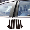 Interior Decal B Pillar Cover Carbon Hologram Anti-Scratch for Hyundai Ioniq5