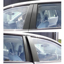 Interior Decal B Pillar Cover Carbon Hologram Anti-Scratch for Hyundai Ioniq5