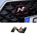 Emblema de rejilla original OEM N Point Logo Badge para Hyundai Veloster N 19-22