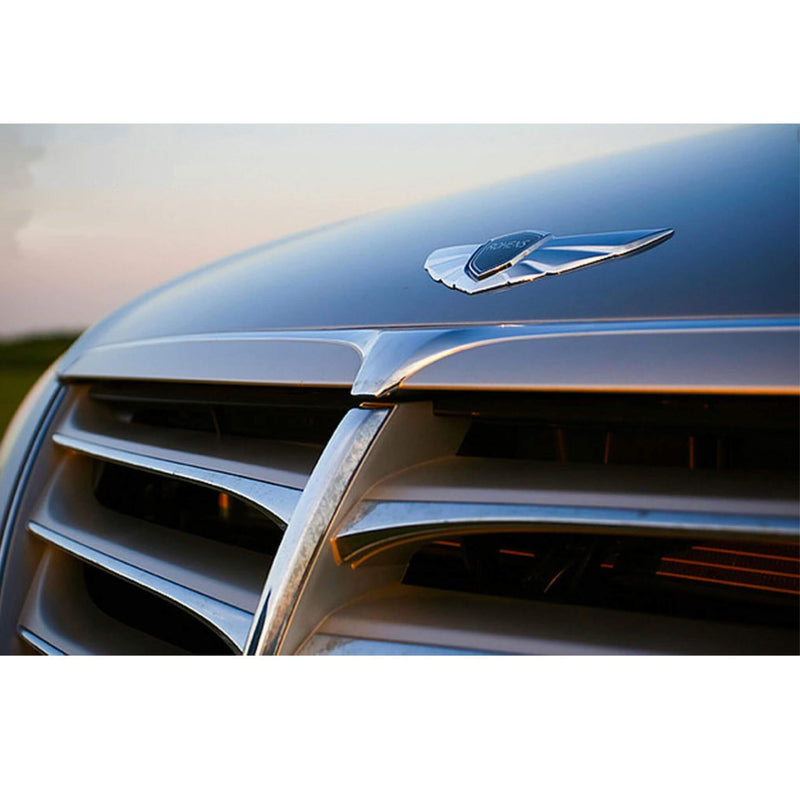 OEM Wheel Center Cap 4p + Hood Top + Rear Emblem 2p for Hyundai Genesis 10-12