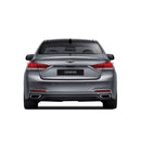 OEM Wheel Center Cap 4p + Hood Top + Rear Emblem 2p for Hyundai Genesis 10-12