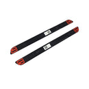 Umbrales LED iluminados para puertas delanteras de acero inoxidable