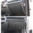 Interior Decal Glove Box Cover Felt Carbon Anti-Scratch Black for Hyundai Ioniq5