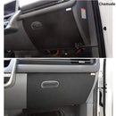 Interior Decal Glove Box Cover Felt Carbon Anti-Scratch Black for Hyundai Ioniq5