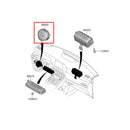 Genuine Steering Wheel AirBag Module Beige 80100-S8500-RBD for Hyundai Palisade 20-21