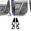Speaker Cover Felt Carbon Anti-Scratch Black Front + Rear 4p for Hyundai Ioniq5