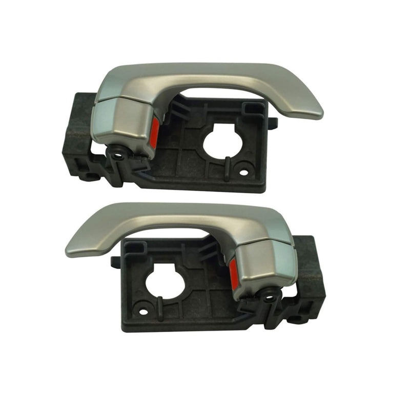 Juego de 2 manijas de puerta interior cromadas originales LH RH 2p para Kia Optima 2006-2008