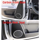 Speaker Cover Felt Carbon Anti-Scratch Black Front + Rear 4p for Hyundai Ioniq5