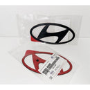 OEM 86300IB000 86302IB000 Matt Black Front & Rear H Emblem for Elantra Avante N