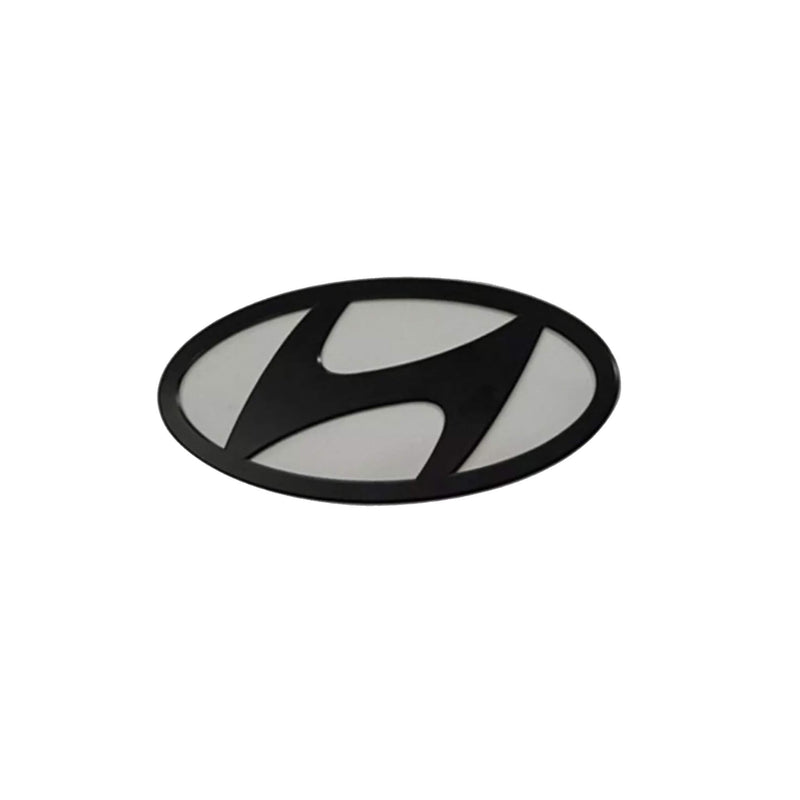 86305P6010 Genuine OEM Front Matt Black Emblem for Hyundai SANTAFE MX5 23-24