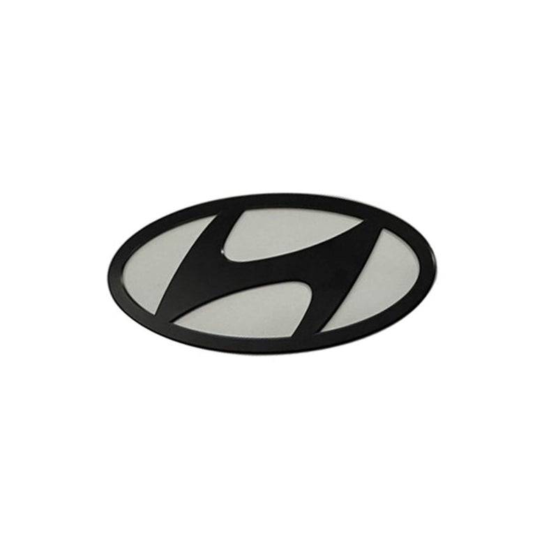 86305P6110 Genuine OEM Matt Black Emblem Badge for Hyundai SANTAFE MX5 2023-2024