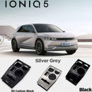 Center Console Cup Holder Multi Strorage Carbon Black for Hyundai Ioniq5 21-22
