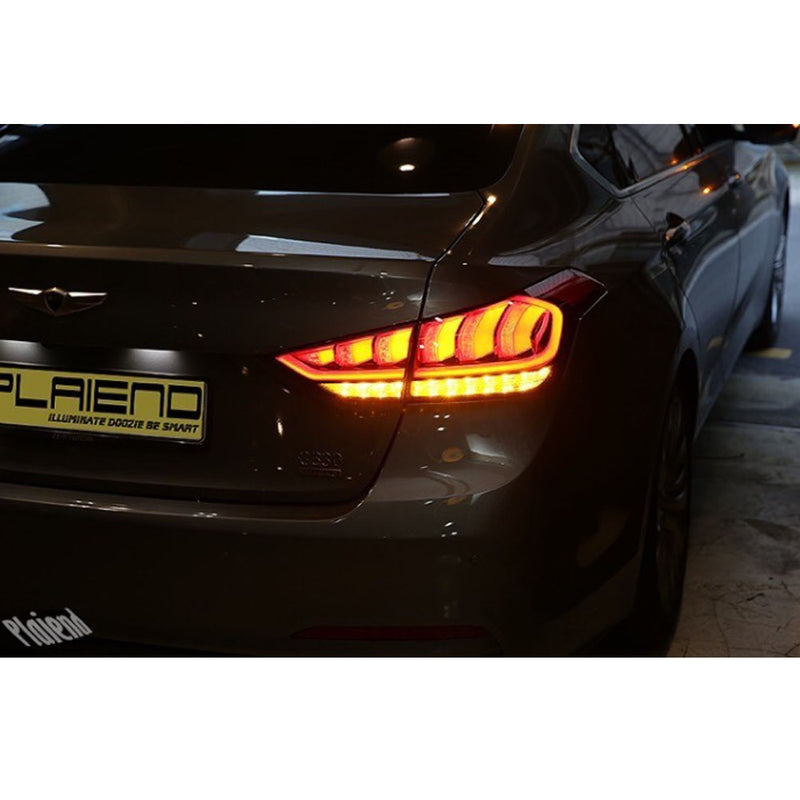 Genuine FULL LED Tail Light Lamp LH RH Set for Hyundai Genesis Sedan 2015-2016
