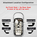 Door Cover Felt Carbon Anti-Scratch Black Front + Rear 4p Set for Hyundai Ioniq5