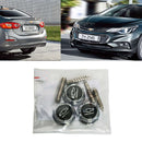 GM Chevrolet Car License Plate Frame Tornillo Tornillo Tapa Tapa Tornillos Tuercas 3p Set