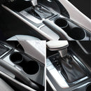New Interior Carbon Trim Sticker Gear Panel for Hyundai Elantra 2020 (4 Pcs Set)