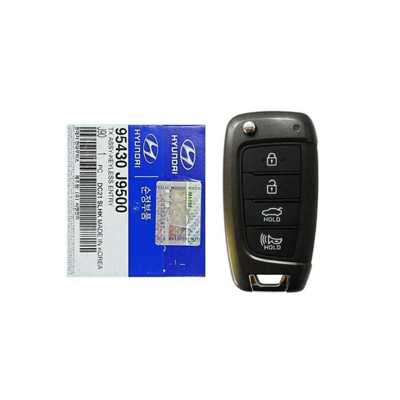 NEW OEM Flip Remote Keyless Folding Key Blade 95430J9500 for Hyundai KONA 18+