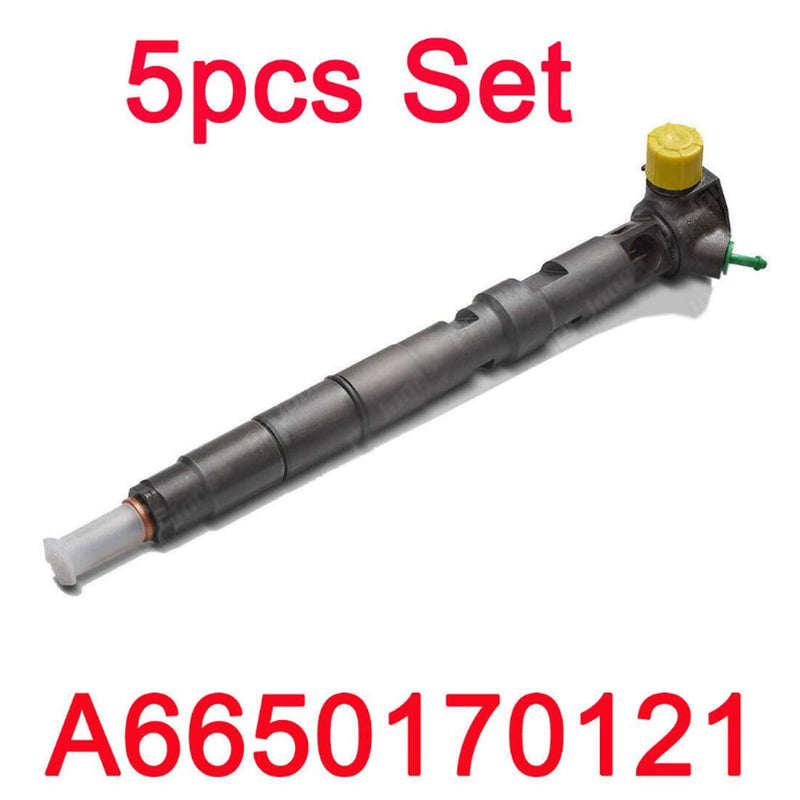 Delphi CRDI Fuel Diesel Injector 5pcs A6650170121 for Ssangyong Rexton EURO 3