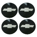 GM 4pcs Chevrolet Colorado &amp; Traverse Negro Center Wheel Hub Caps para rueda de 17"/18" / GM 23115617 