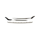 NUEVO OEM Parachoques delantero Inferior Chrome Molding 3P set para Hyundai Sonata 2018-2019