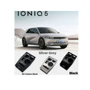 Debajo de la consola central Portavasos Multi Strorage Plata para Hyundai Ioniq5 21-22