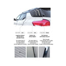 Rear Carbon Wrapping Branchia C Pillar Plate Molding for Kia Stinger 2017-2020