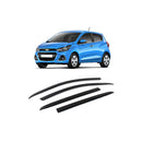 Viseras de ventana de humo, protectores de ventilación de lluvia y sol, Deflector 4 Uds para GM Chevy Spark 17-20